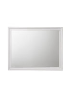 Minimalist Design Mirror with Smooth Edge - White, Black, or Dark Gray