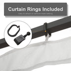 10' x 13' Replacement Mesh Sidewall Netting with Zippers - White