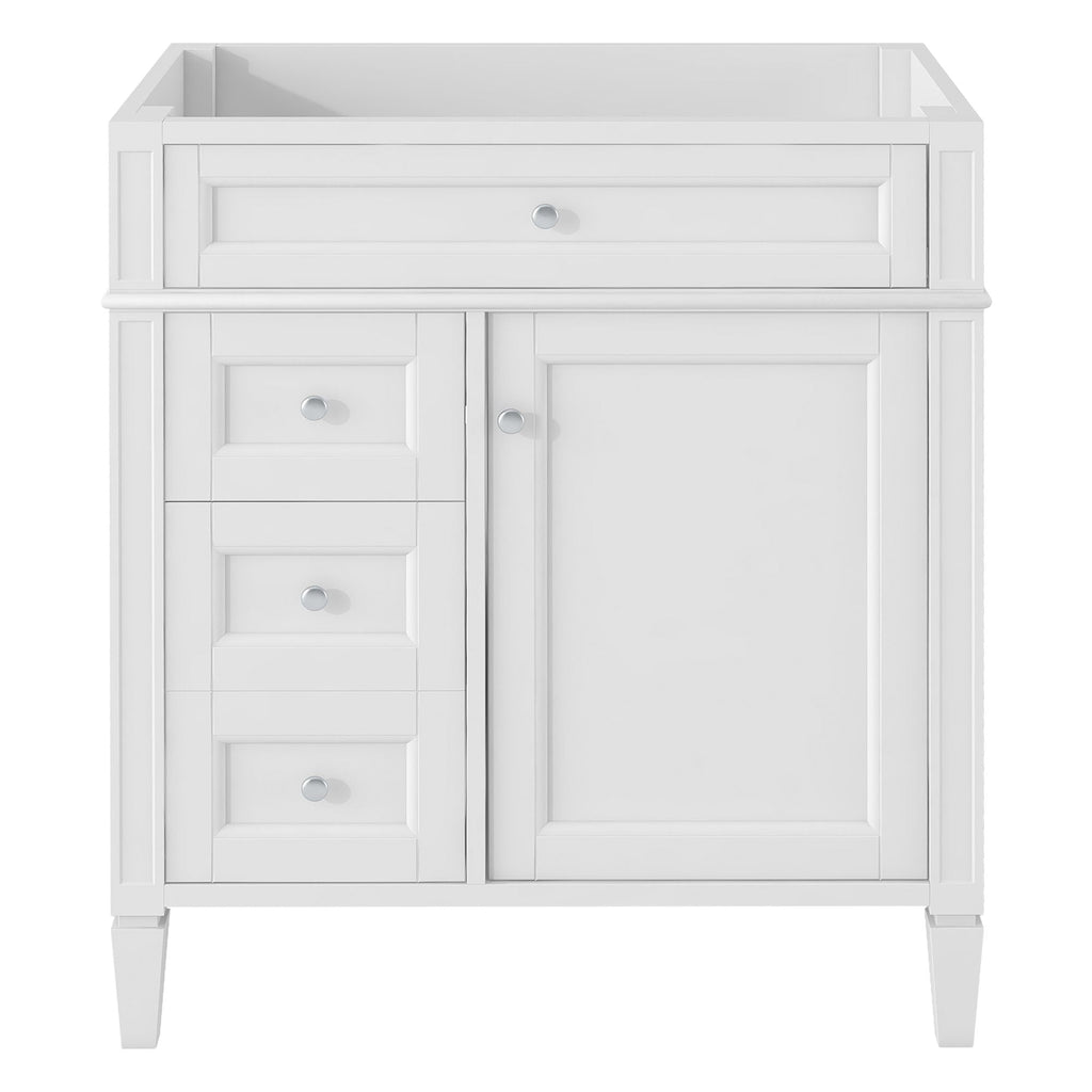 Bathroom Vanity with 2 Drawers and Tip-Out Storage - Multiple Colors