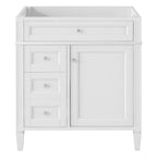 Bathroom Vanity with 2 Drawers and Tip-Out Storage - Multiple Colors