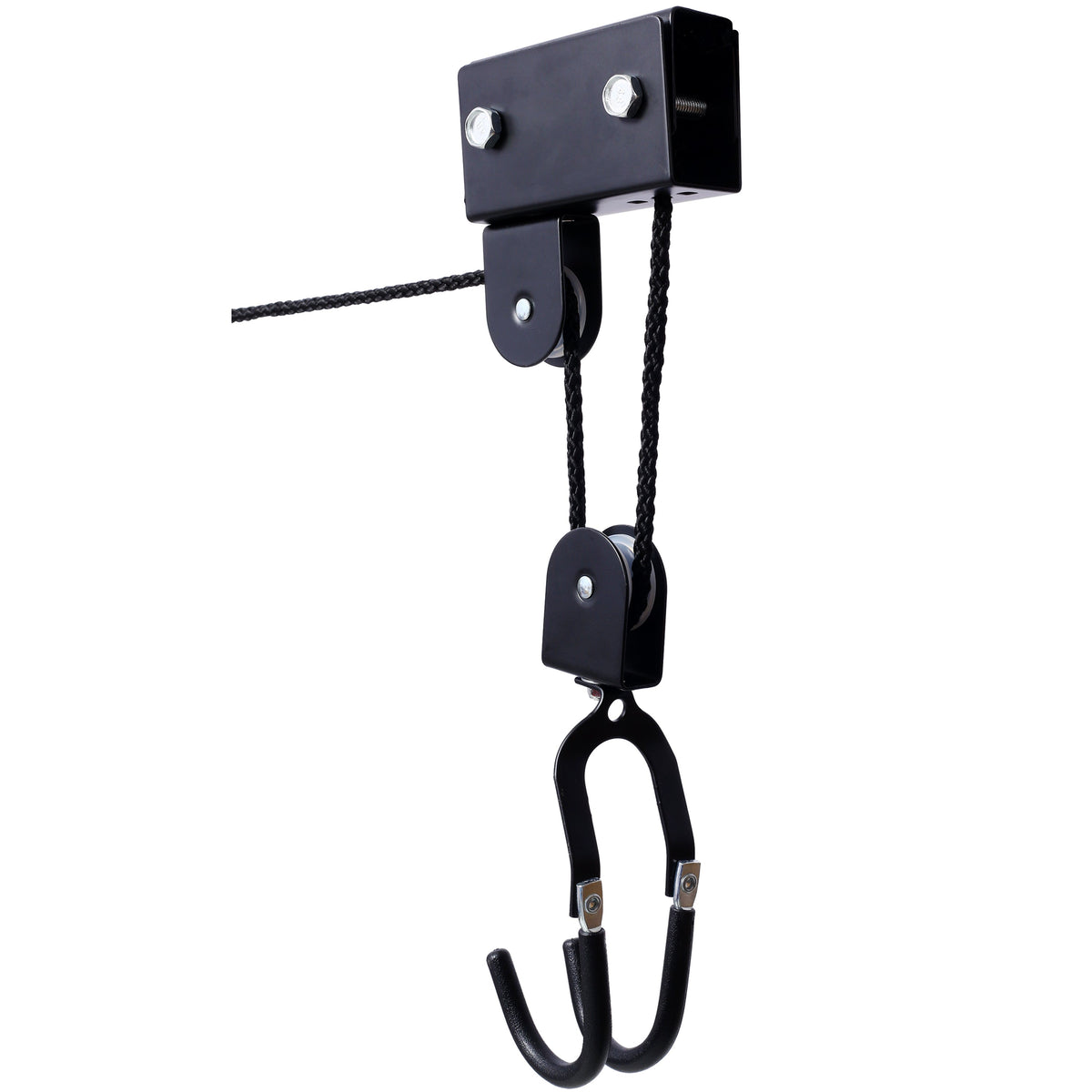 Kayak Hoist Garage Storage Canoe Lift with 125 lb Capacity - Steel