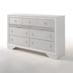 Naima Versatile Storage Dresser with Felt-Lined Jewelry Drawer – White or Black