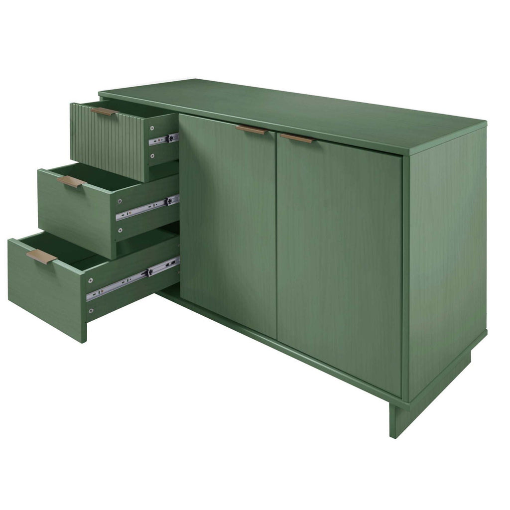 Granville Sideboard with Full Extension Drawers - Multiple Colors