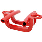 Universal 6" Quarter Puller Auto Body Repair Tool with Ergonomic Steel Handle - Red