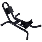 Heavy Duty Motorcycle Front Tire Chock with 1200 lb Capacity - Black