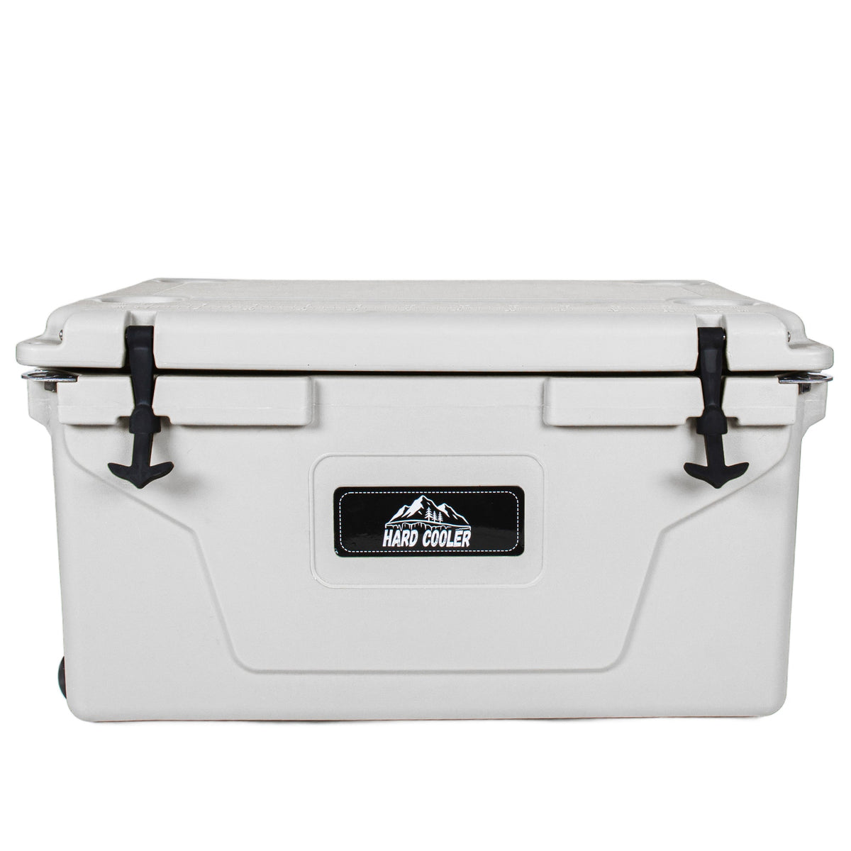 110 Quart Heavy-Duty Cooler with 2.4" Foam Insulation - White