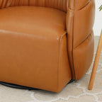 Walden Stylish Swivel Chair with Integrated Armrests - Multiple Colors