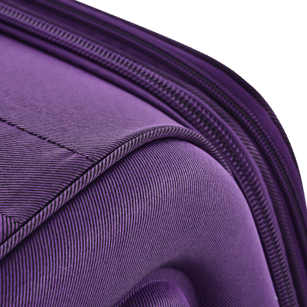 Expandable Softside Luggage 3 Piece Set with Spinner Wheels - Multiple Colors