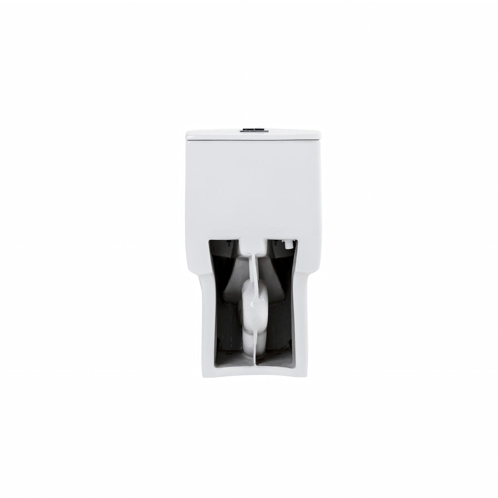 Elegant One Piece Toilet With Tornado Dual Flush