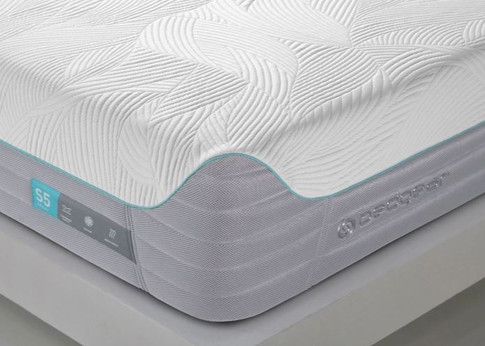 BedGear S5 Performance Queen Mattress with Medium Comfort - White