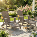 Stylish Folding Fire Pit Chair Set of 2
