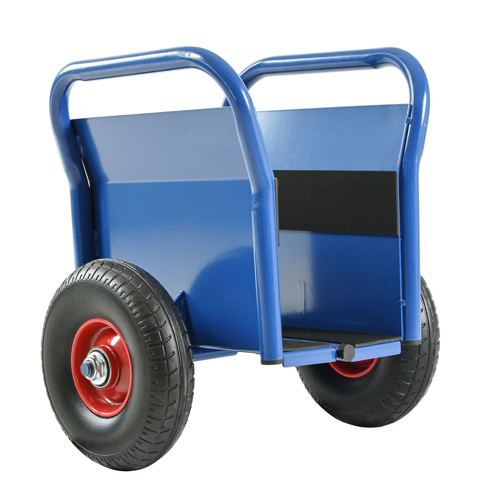 Heavy Duty Panel Dolly with 2 Handles – 1000 lb Capacity - Blue or Red