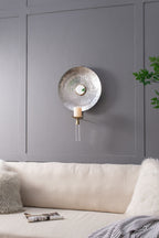 Maria Wall Sconce with Modern Circular Design - Gold