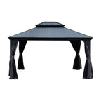 10'x12' Hardtop Gazebo with Resin Roof