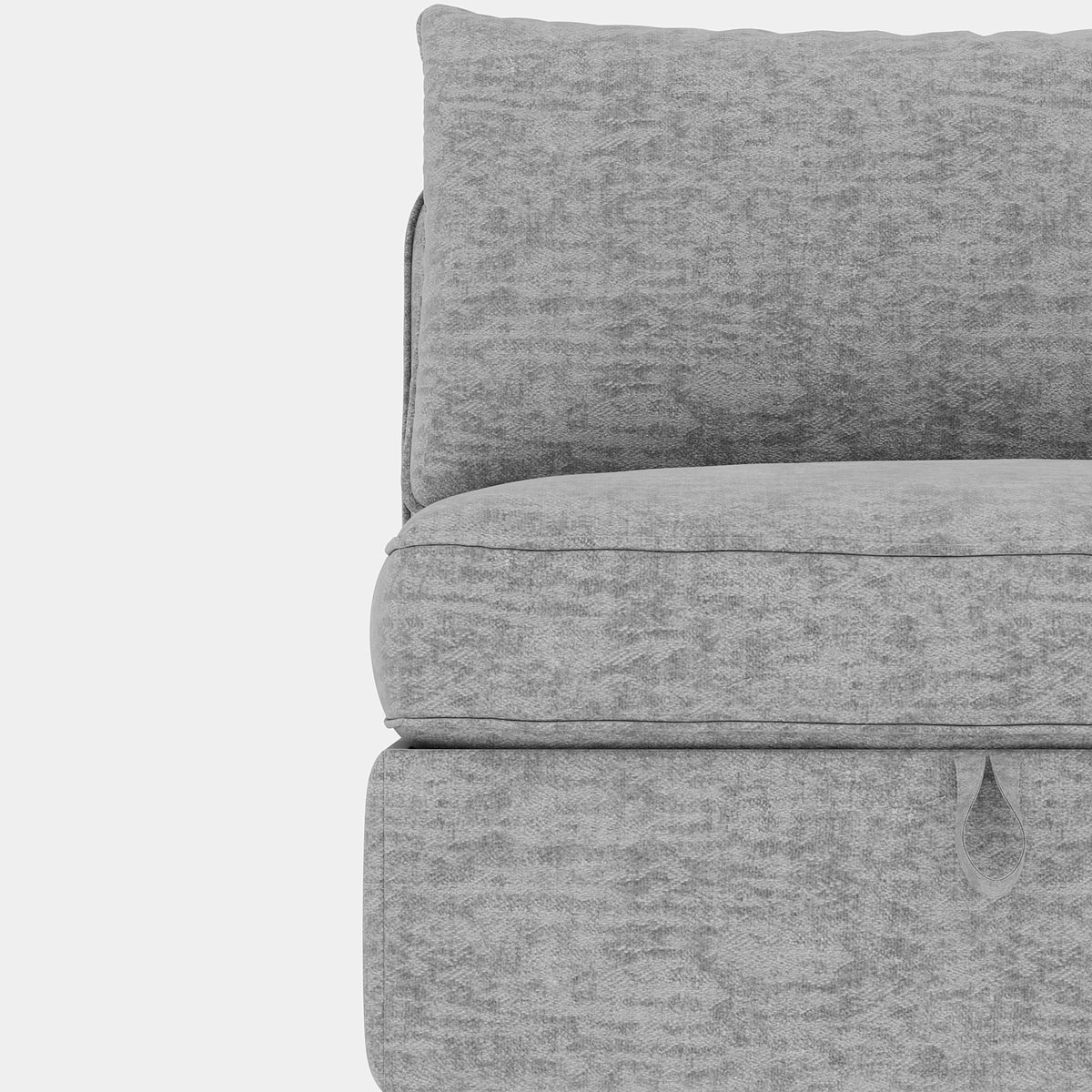 Modular Sectional Sofa with Storage - Chenille Upholstery