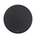 Circle Wall Mirror with Wooden Frame - Black, Light Brown, Dark Brown