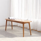 Dining Bench with Versatile Sizing - Light Brown or Dark Brown