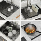 Topmount Kitchen Sink 16 Gauge Single Bowl with Nano Finish - Black