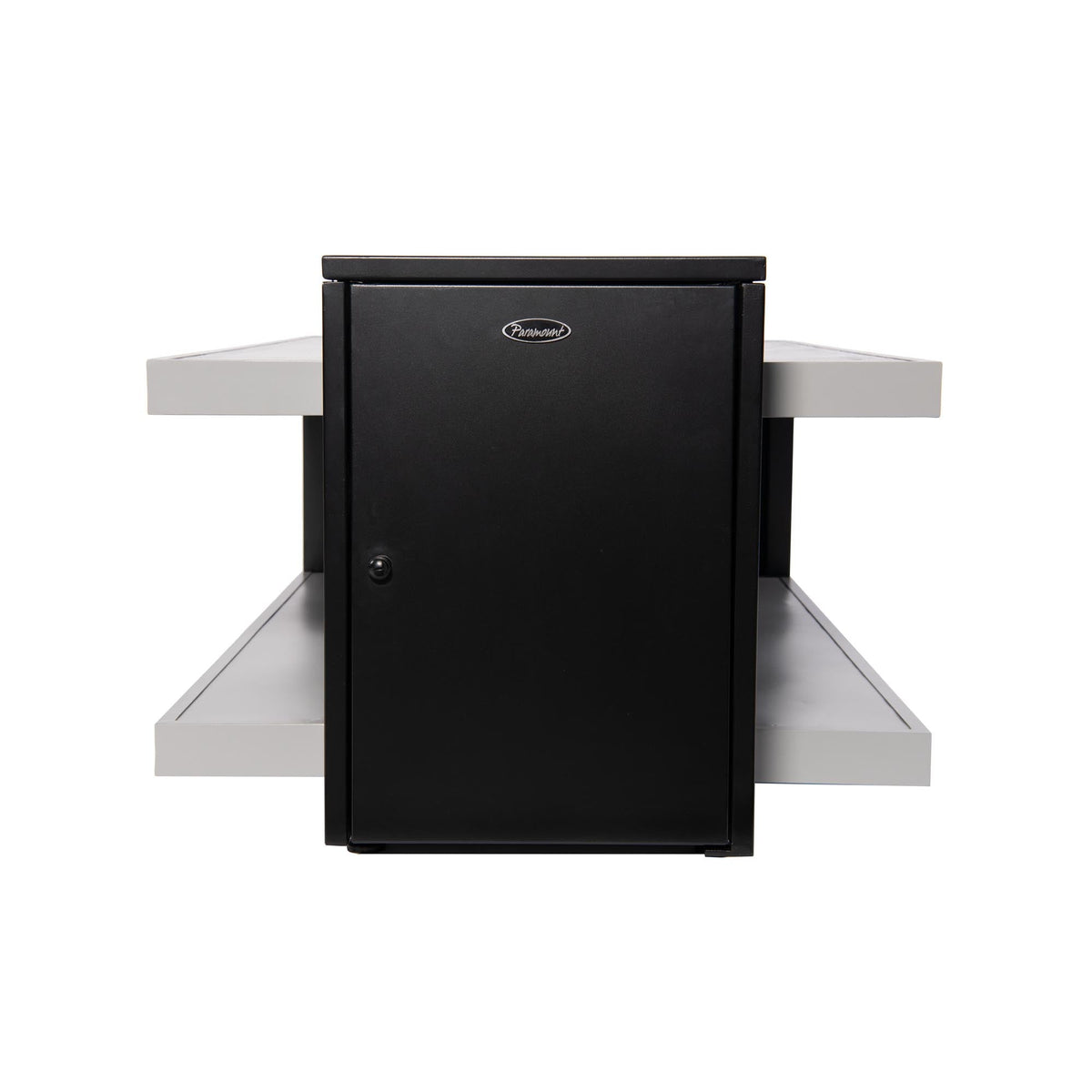 Aluminum Fire Table, Rectangular with Wood-Grain Look - Aluminum