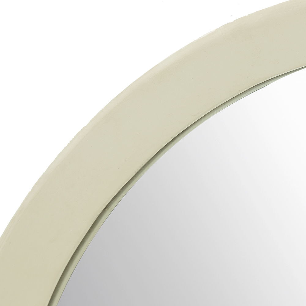 Transitional Mango Wood Wall Mirror with Frame - Multiple Colors