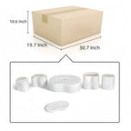 Elegant Natural Marble Bathroom Accessories Set