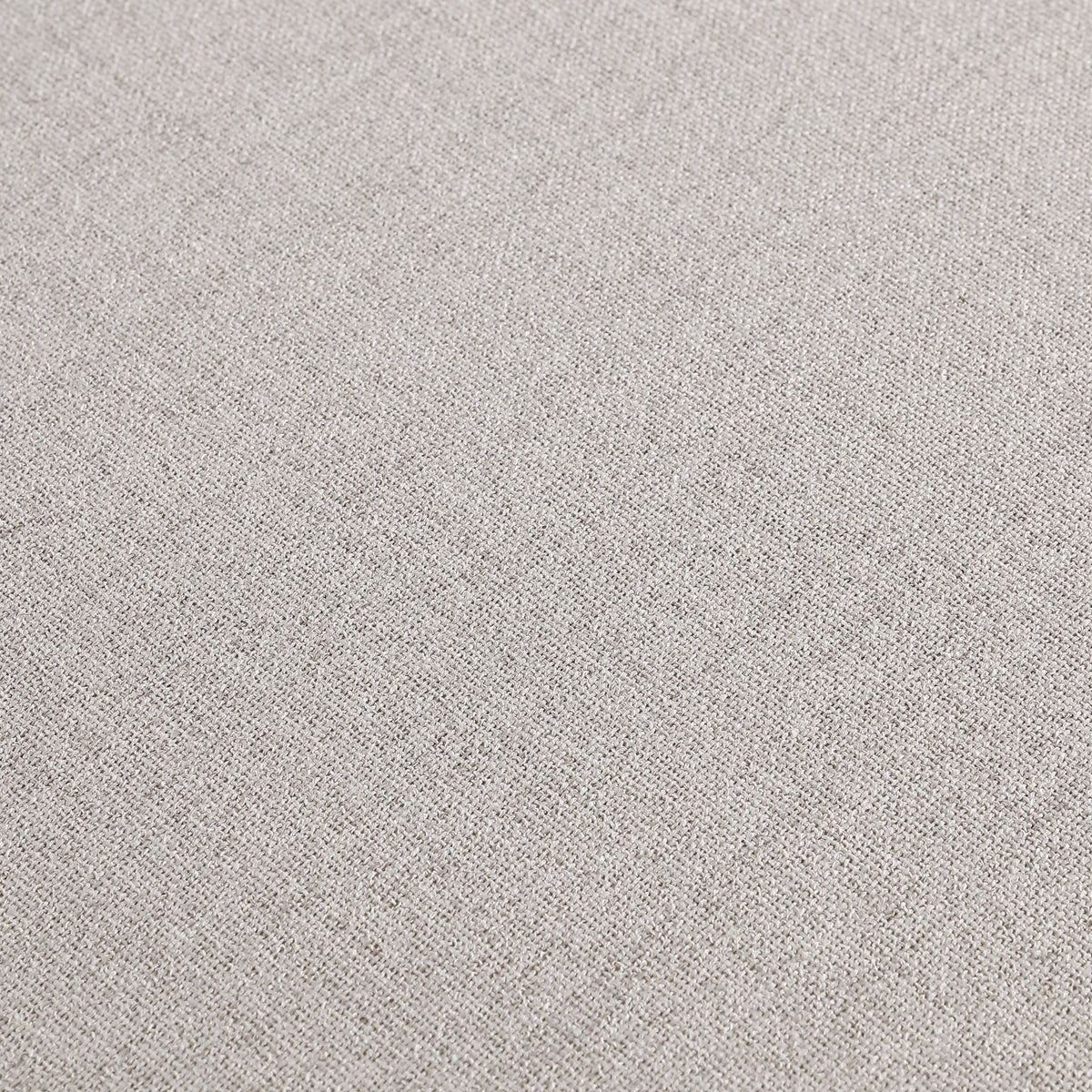 Beige Sofa Ottoman with Plush Corduroy - No Assembly Required