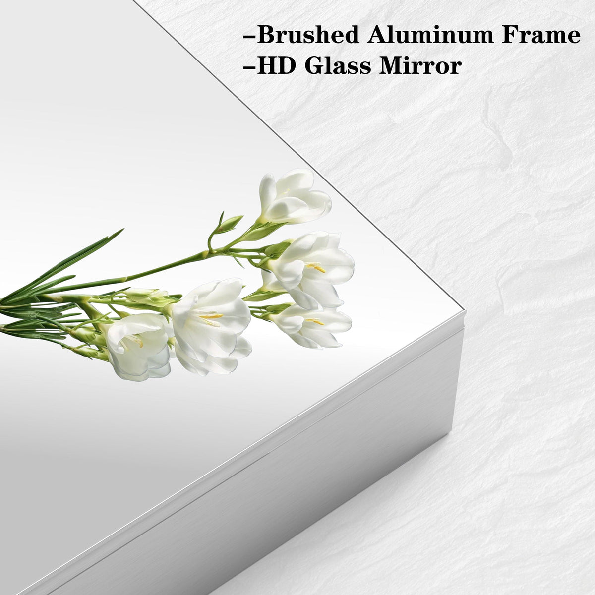 Silver Medicine Cabinet with Mirror and Adjustable Storage Shelves