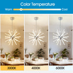 24-Light Bubble Pillar Chandelier with Adjustable Pendant Lighting - Metal