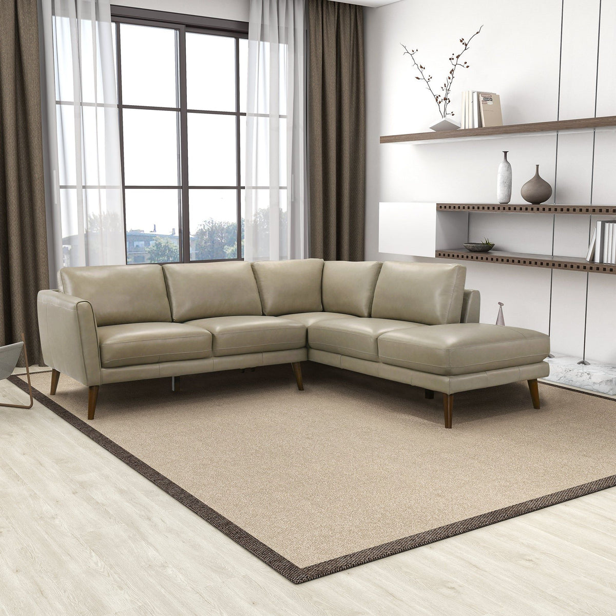 Benson Sectional Sofa With Chaise - Multiple Colors
