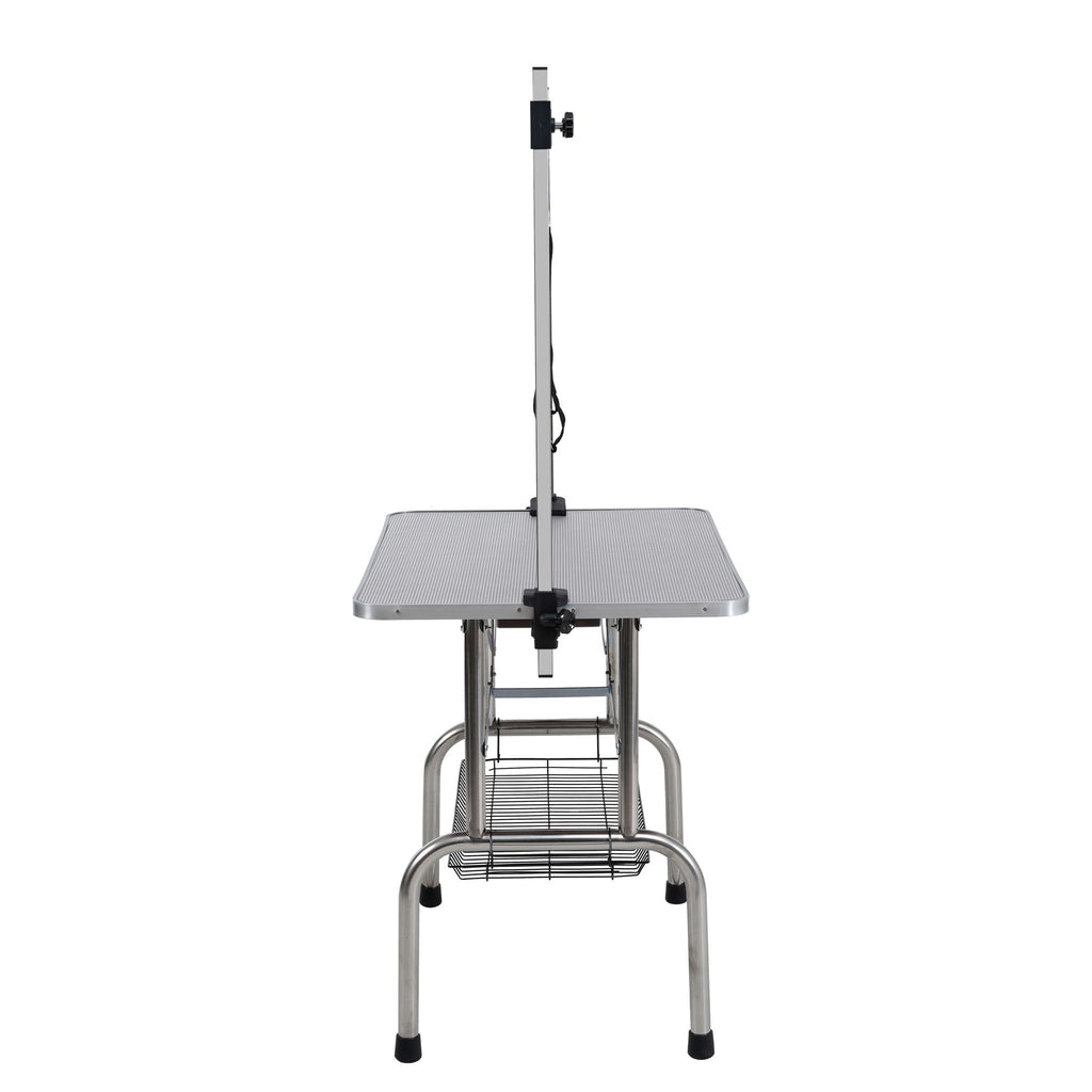 Folding Pet Grooming Table with Adjustable Arm - Multiple Colors