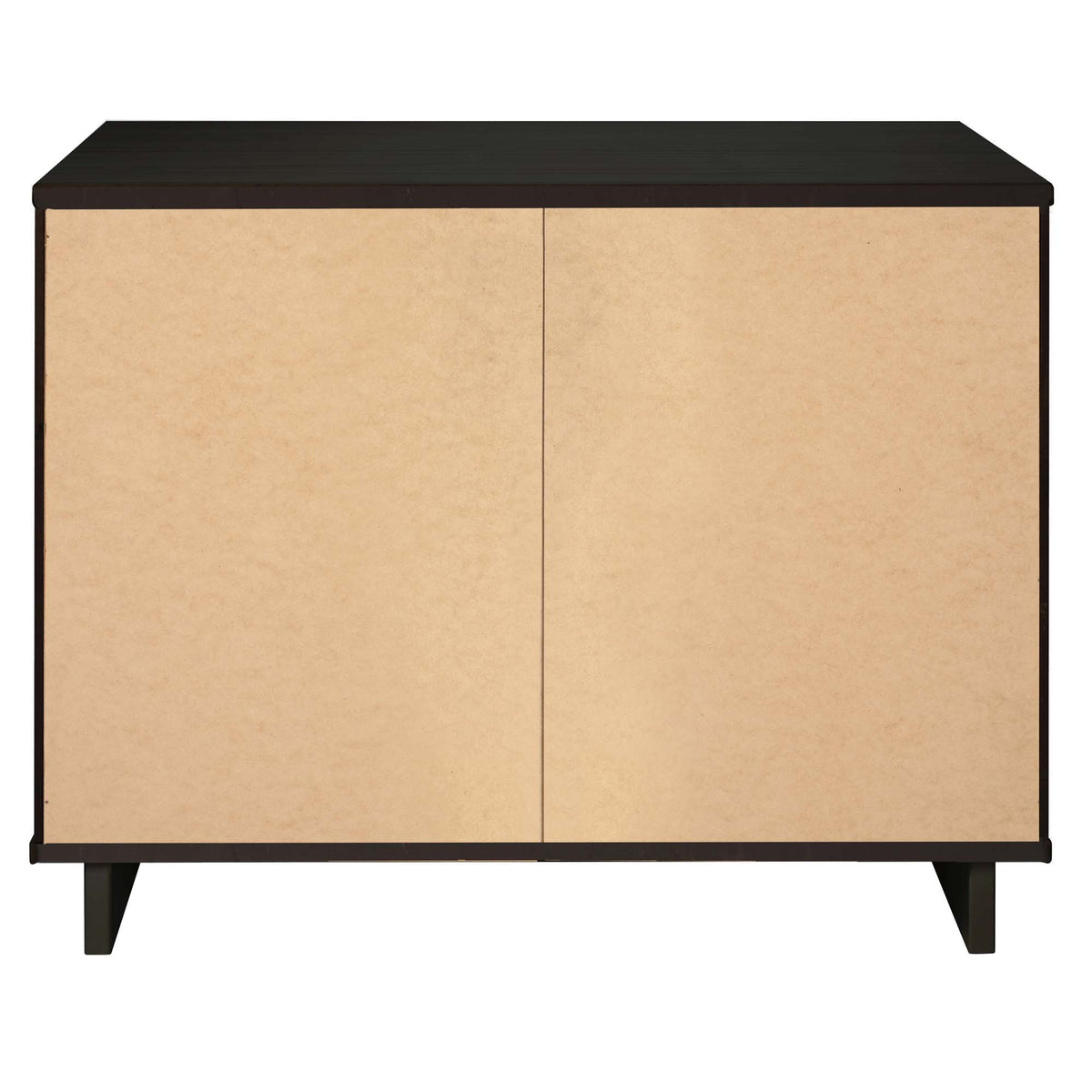 Solid Wood 3 Drawer Dresser with Ribbed Fronts - Multiple Colors