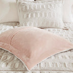 Twin/Twin XL Back Print Long Fur Comforter Mini Set