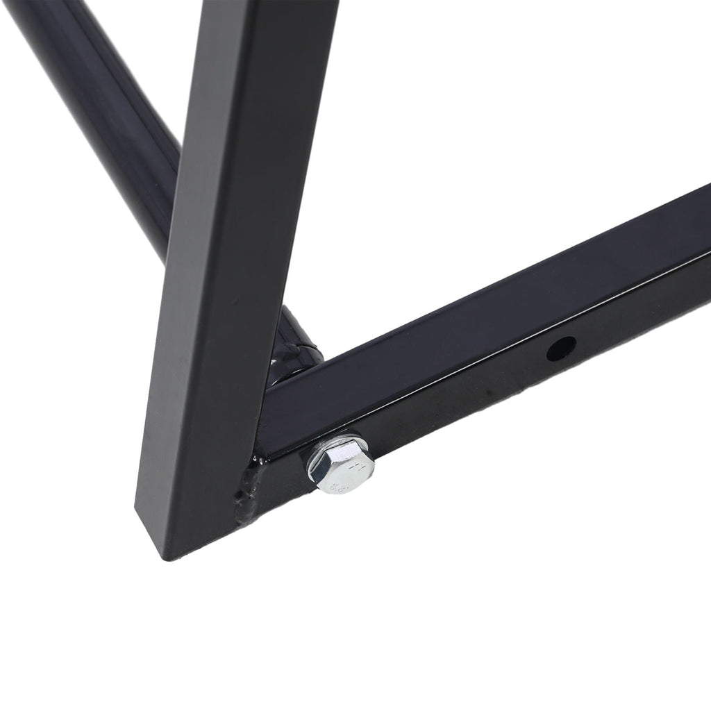 Heavy Duty Adjustable Garage Wall Multi-Tire Rack Storage with 400 lb Capacity - Black