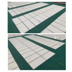 Textured 3D Decorative Tiles with Polished Marble Surface - Yellow, Gray, or White