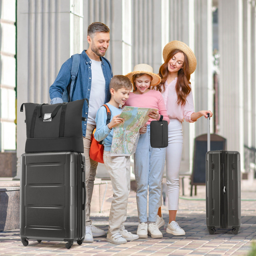 Expandable 2 Piece Luggage Set with TSA Lock and Spinner Wheels - Multiple Colors