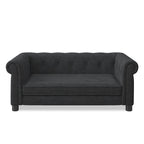 Modern Elegant Rectangle Pet Bed with Elevated Design - Multiple Colors
