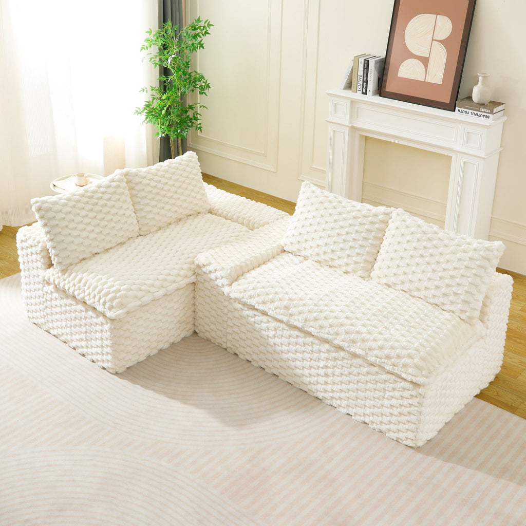 Multifunctional Sofa with Adjustable Layout - Multiple Colors