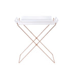 Clear Acrylic Tray Table with Removable Top - Clear