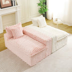 Multifunctional Stationary Sofa with Adjustable Layout - Choice of Color