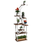 Outsunny 8 Tier Plant Stand Indoor