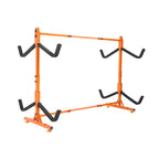 Freestanding Kayak Storage Rack with Adjustable Width - Orange or Natural