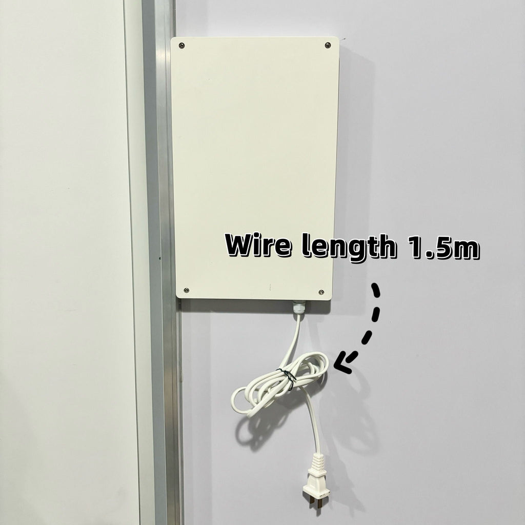 Arch Design LED Full Length Mirror with Dimmable LED Lights - Silver