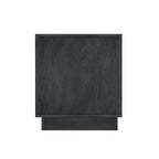 Modern Nightstand with Push to Open Drawers - Dark Gray, Dark Brown, or Light Brown