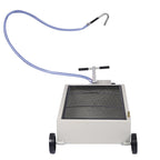 20 Gallon Low Profile Oil Drain with Pump - Gray