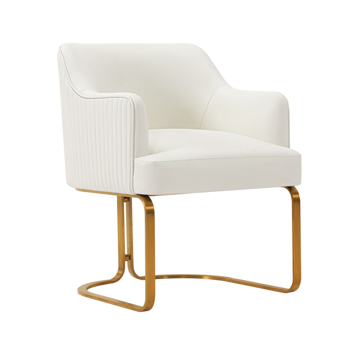 Modern Dining Chair with Solid Wood Frame - Dark Gray, Beige, or Black
