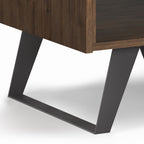 Handcrafted Acacia End Table with 1 Drawer - Light Brown, Dark Gray, or Dark Brown