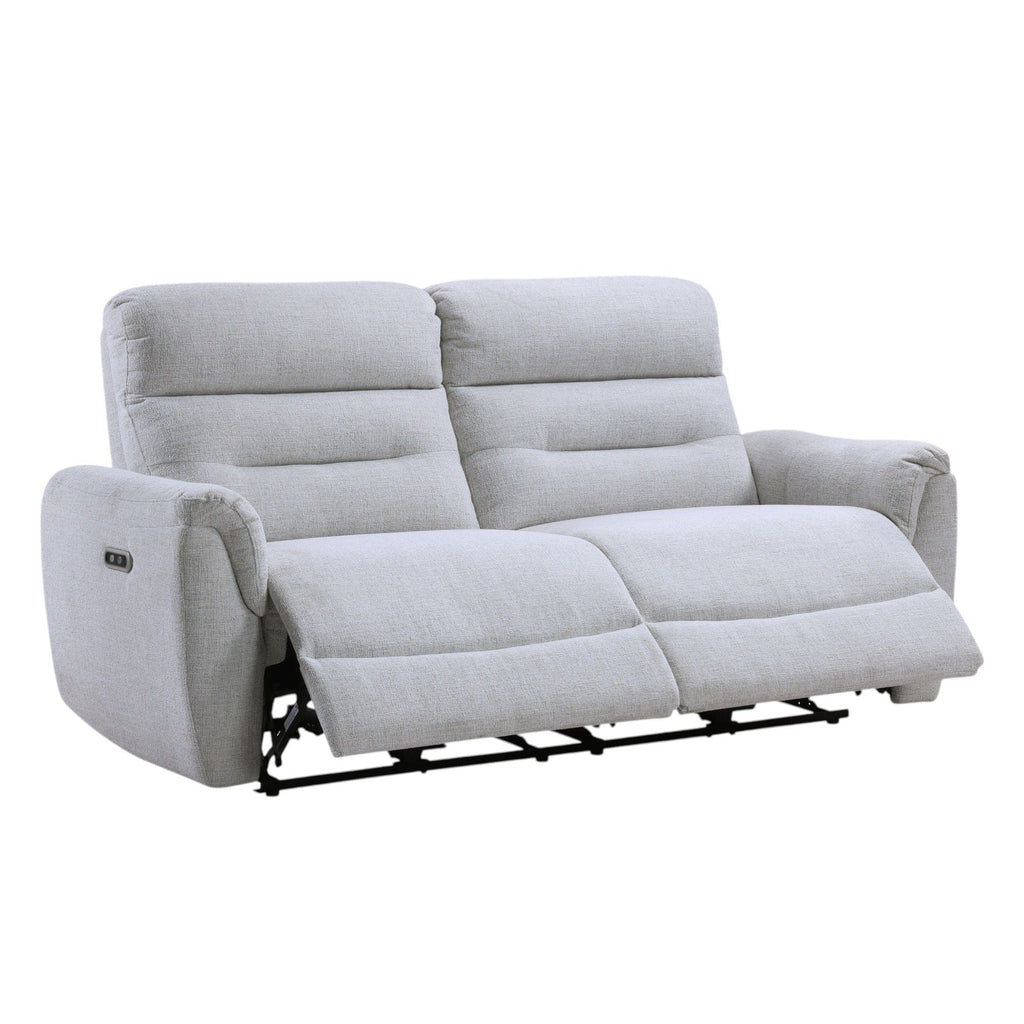 Power Motion Reclining Sofa with USB Port - Gray