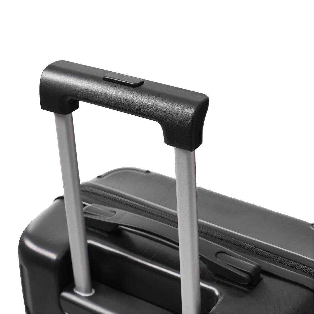 20-Inch Hardshell Carry-On Luggage with TSA Lock - Black