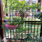 Metal Garden Rustproof Trellis for Climbing Plants – Outdoor Flower Support
