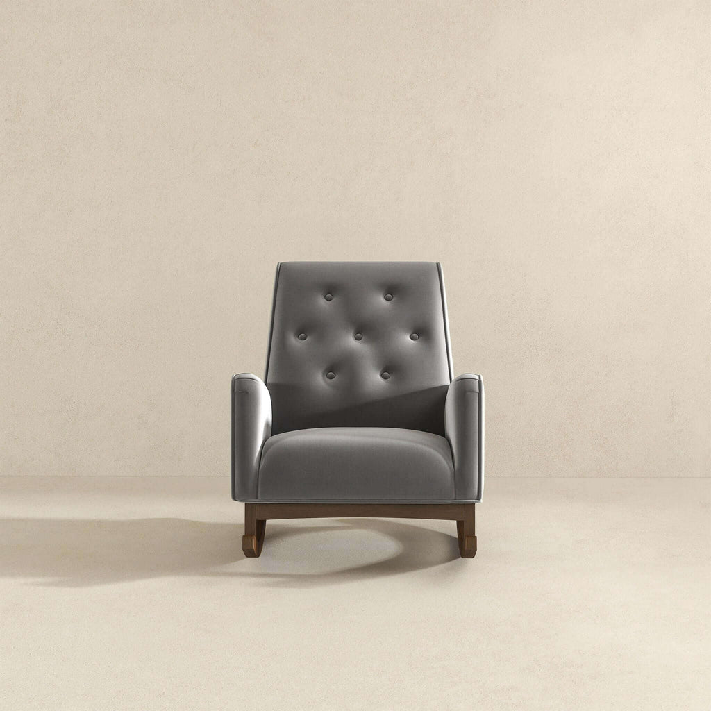Demetrius Solid Wood Rocking Chair - Multiple Colors